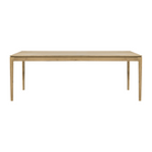 The Bok Dining Table from Ethnicraft in oak, 86.5 inch size.