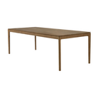 The Bok Dining Table from Ethnicraft in teak, 71 inch size.