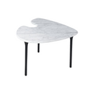 The Cyclade Table from Herman Miller in medium, Carrara marble.