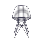 This first-of-its-kind collaboration celebrates Eames classics, reimagined in a fresh palette that’s uniquely HAY. Updated in weatherproof powder-coated steel with a range of playful colors for mixing and matching, the Eames Wire Chair adds an airy, sculptural quality to any space, indoors or out.