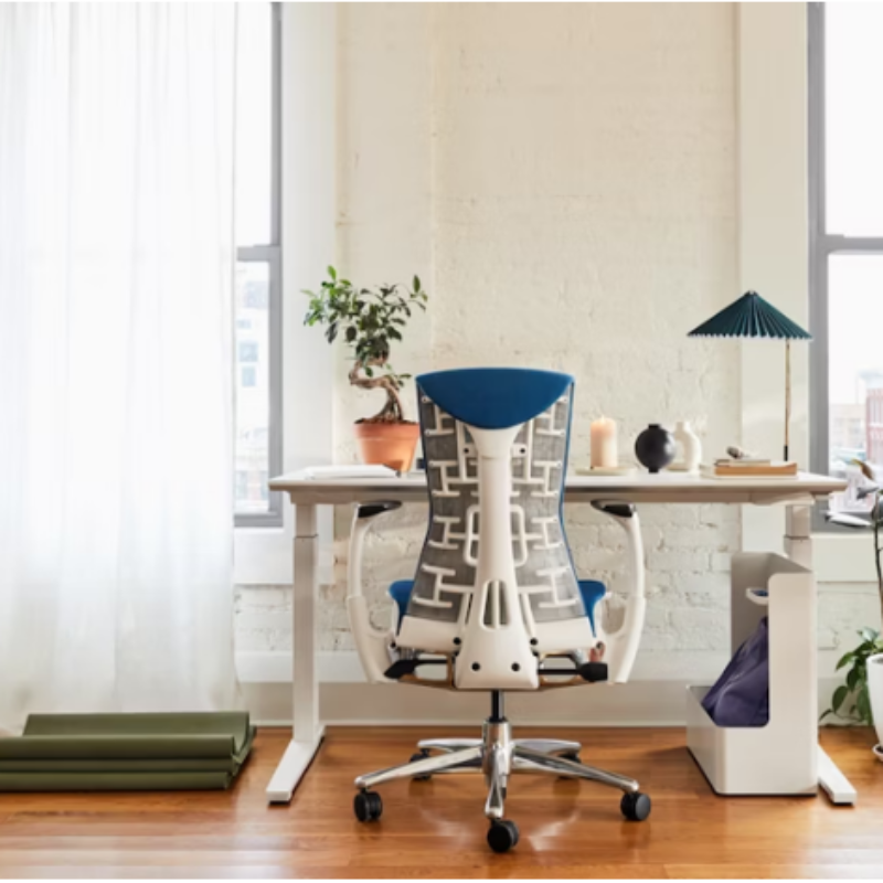 The Embody Chair from Herman Miller within a lounge.