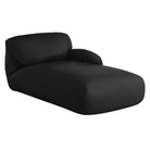 Fold up, down, or reconfigure as you please. The Luva Modular Chaise presents timeless beauty in an inventive form. Created by designer Gabriel Tan, Luva is a case study for probing at the intersections of art, design, and culture. The chaise's elemental form is inspired by the soft-rolled tops of Japanese futons and the padded tactility of a boxing glove.