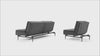 The Dublexo Styletto Sofa Bed with Arms from Innovation Living in a how to operate video.