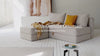 The Osvald Sofa Bed from Innovation Living in a lifestyle video.