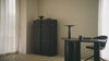 The Roller Max Filing Cabinet from Ethnicraft in a living room.