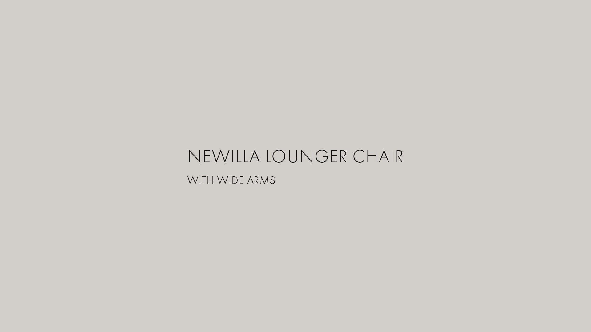 The Newilla Lounger Chair with Wide Arms from Innovation Living in a how-to demonstration promotional video. all-groups