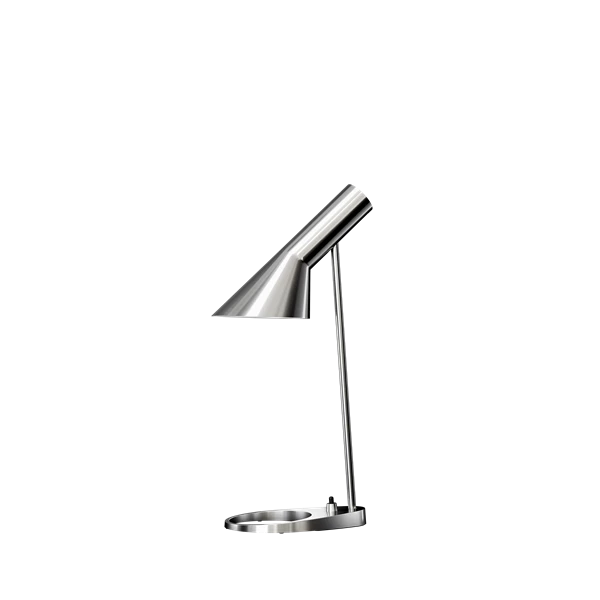 Arne Jacobsen designed the AJ Lamp for the SAS Royal Hotel in Copenhagen (Radisson Collection) in 1957. The profile of the AJ Lamp with its straight lines and its combination of oblique and right angles is not only seen as a formal parallel to the profile of the Series 3300 seats but also to the geometric profiles of his buildings.