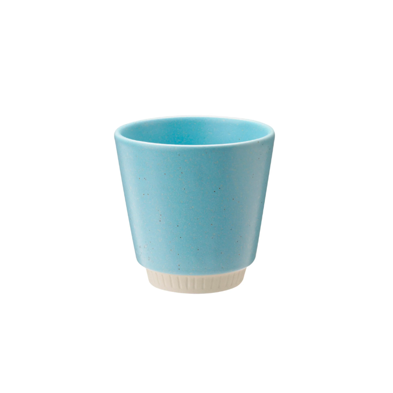 The Colorit range is a colorful ‘sister’ to the classic Knabstrup Keramik tableware of the 1960s. The mugs in the range feature a simple, stylish design with a ribbed base and come in different, exquisite glazes and colors, which look great together when you mix and match them. Mugs are stackable for easy storage.