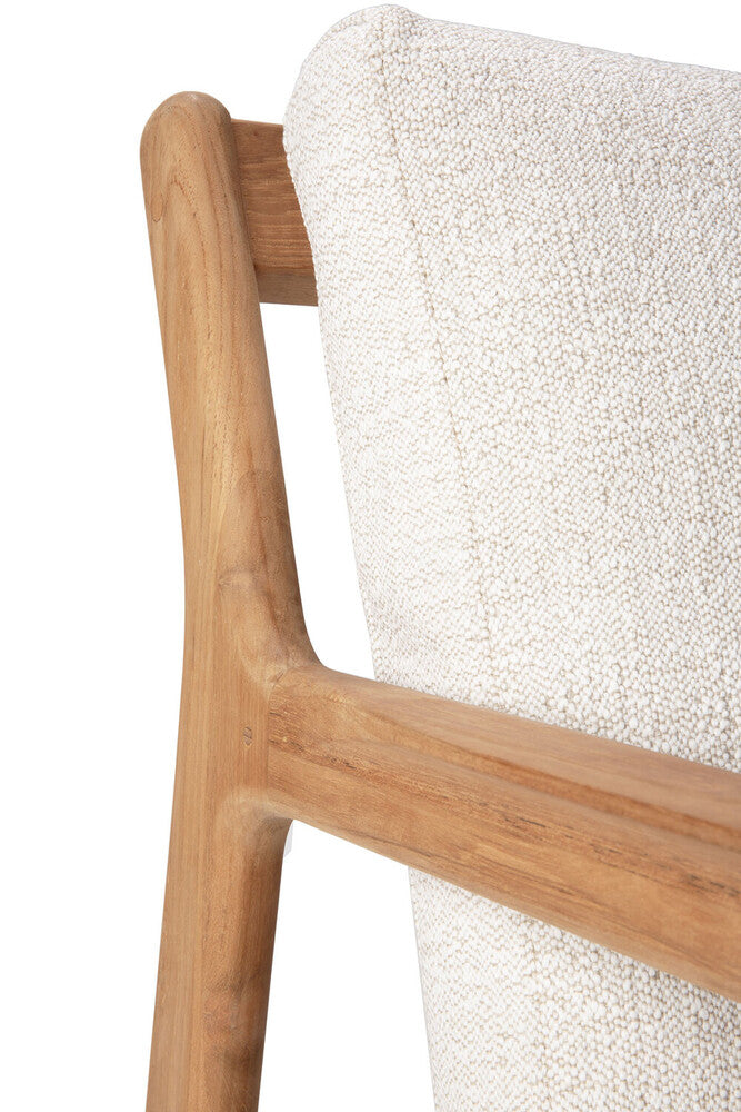 Beautiful from every angle, luxuriant shapes and curves form the basis of the Jack sofa collection from Ethnicraft. Featuring upholstery woven in Belgium, every detail has been meticulously crafted to ensure comfort and elegance when enjoying the outdoors. Apart of Ethnicraft's first outdoor collection. Designed by Jacques Deneef.