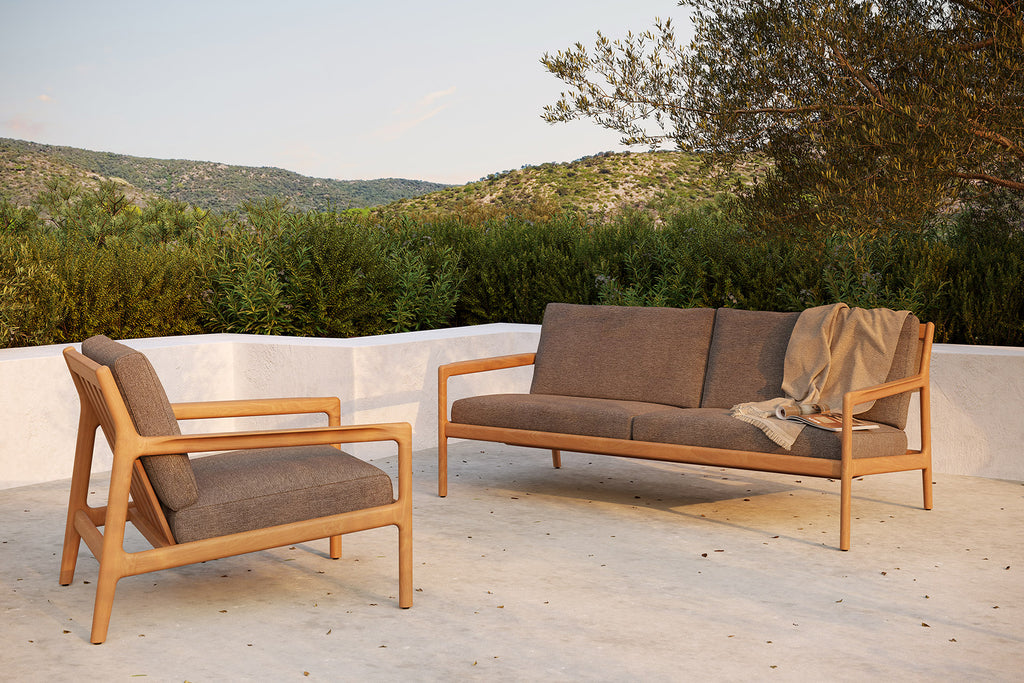 Jack outdoor lounge collection in mocha