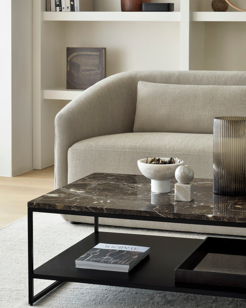 The Trapeze Three Seater Sofa by Jacques Deneef for Ethnicraft. Geometric, straight and clean lines: Trapeze is a statement of classic minimalism. Accumulate cushions to style it as you wish, like a blank canvas on which you can let your inspiration flow. This nonchalant lounge sofa will fit into any style, whether that be in an urban flat or a country homestead.