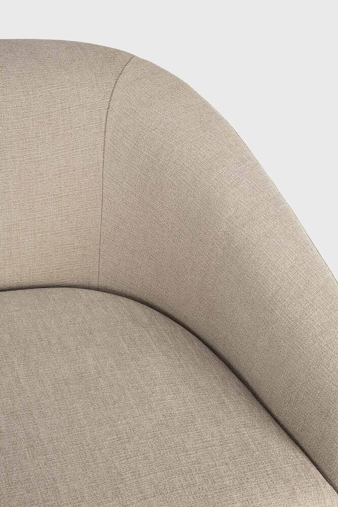 The Trapeze Three Seater Sofa by Jacques Deneef for Ethnicraft. Geometric, straight and clean lines: Trapeze is a statement of classic minimalism. Accumulate cushions to style it as you wish, like a blank canvas on which you can let your inspiration flow. This nonchalant lounge sofa will fit into any style, whether that be in an urban flat or a country homestead. 