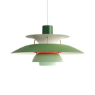 The PH 5 Mini Pendant Light in Hues of Green