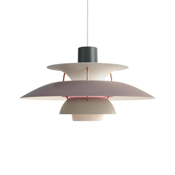 The PH 5 Pendant Light in Hues of Grey