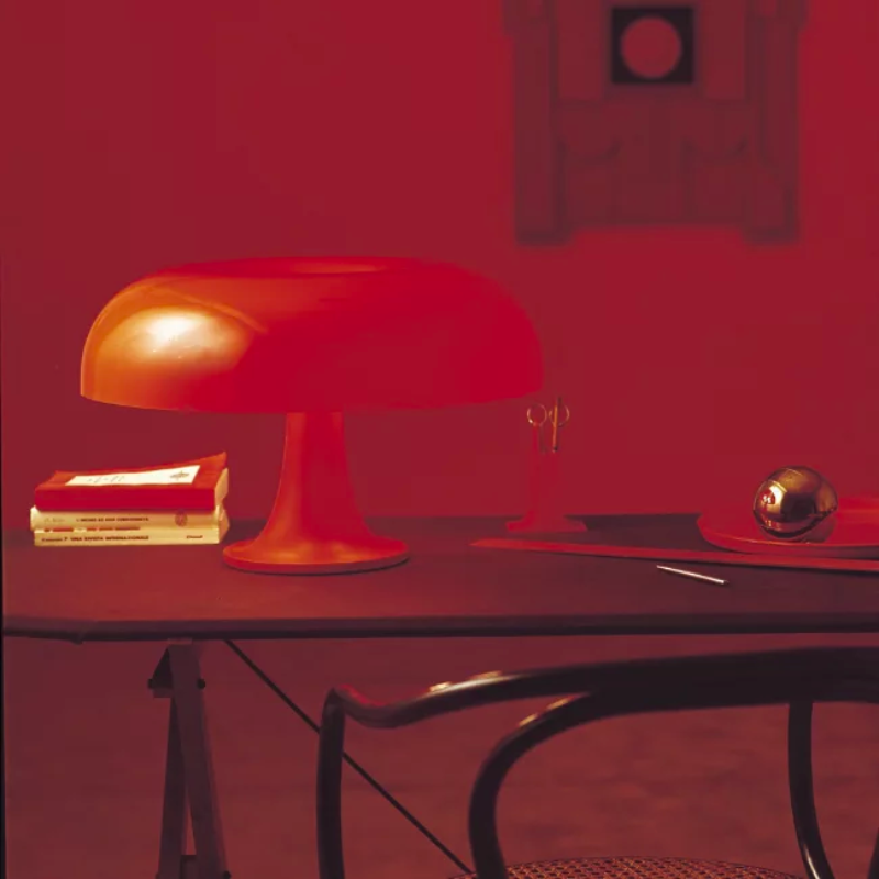 Artemide Nesso Table Lamp in Orange