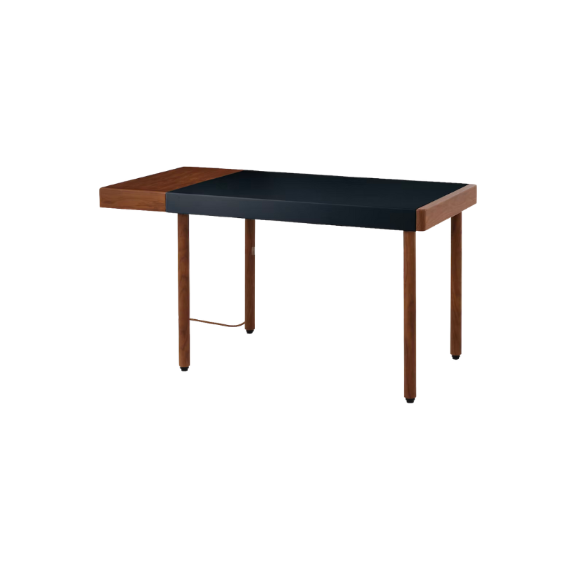  Raise your expectations for height-adjustable desks — Delivering the ergonomics of a sit-to-stand desk, as well as the warmth and refined materials of a traditional writing table, this is the rare height-adjustable desk that’s elegant enough for your den or corner office.