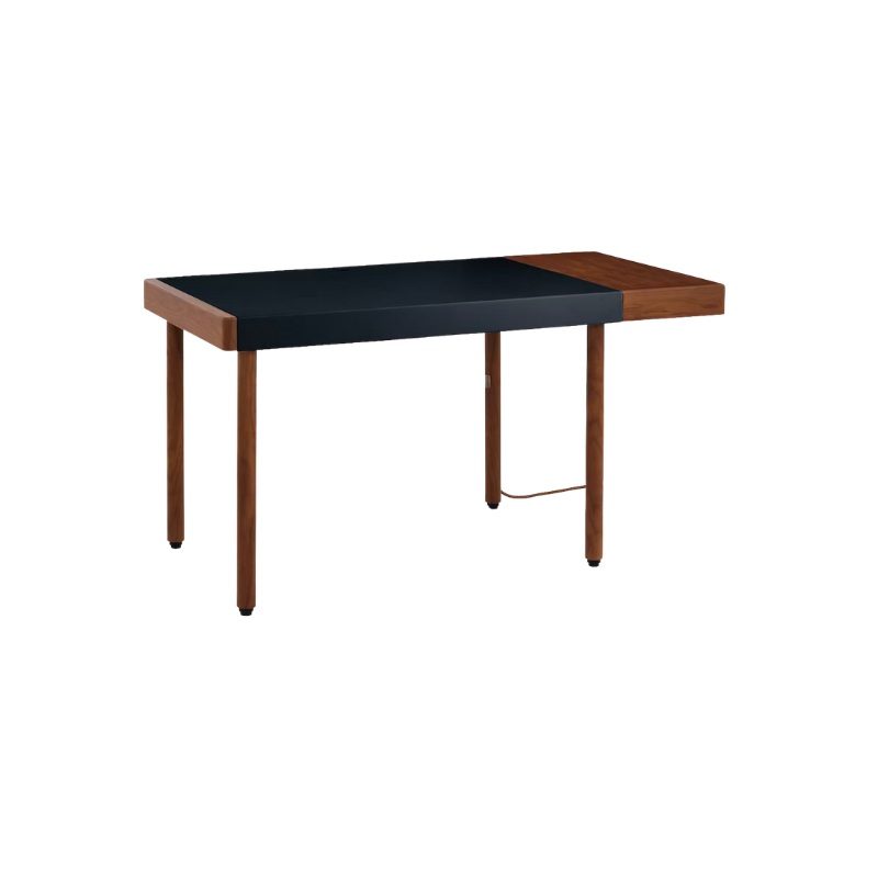Raise your expectations for height-adjustable desks — Delivering the ergonomics of a sit-to-stand desk, as well as the warmth and refined materials of a traditional writing table, this is the rare height-adjustable desk that’s elegant enough for your den or corner office.