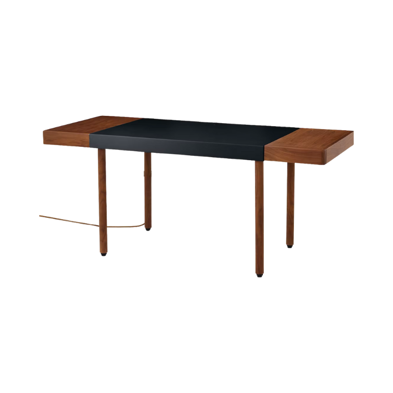 Raise your expectations for height-adjustable desks — Delivering the ergonomics of a sit-to-stand desk, as well as the warmth and refined materials of a traditional writing table, this is the rare height-adjustable desk that’s elegant enough for your den or corner office.