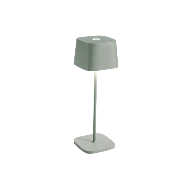 The Ofelia Rechargeable LED Table Lamp by Zafferano America is a compact, contemporary design that lets you bring some light wherever you need it, indoors or out. 