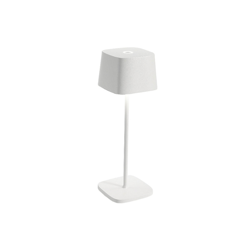 Pulpo LED lampe de table Magma One Low Ø 40cm H 60cm » Blanc Acetato/Blanc