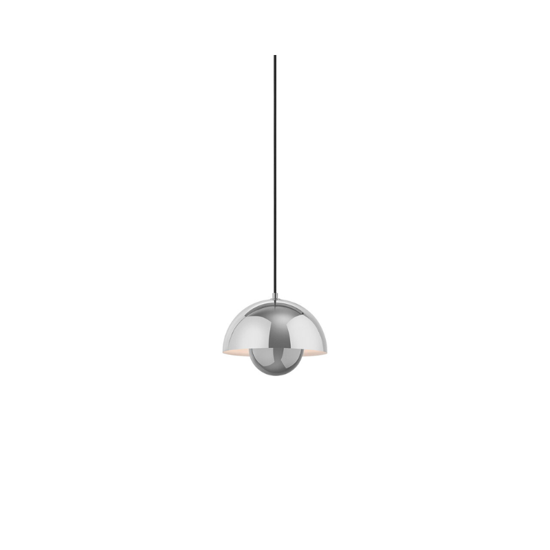 The Flowerpot VP1 Mini Pendant Light by Verner Panton became synonymous with the Flower Power movement from the late 60s. Reflecting a break from convention to embrace a more open, modern mentality that promoted peace and harmony. Such was the mindset of its designer, Verner Panton. One of the most forward-thinking talents of his time. The Flowerpot series consists of several different models, including three pendants and two table lamps - all in a wide range of colors.