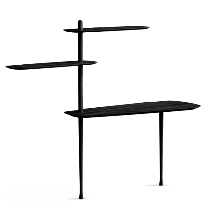 Unica Escritorio Desk in black