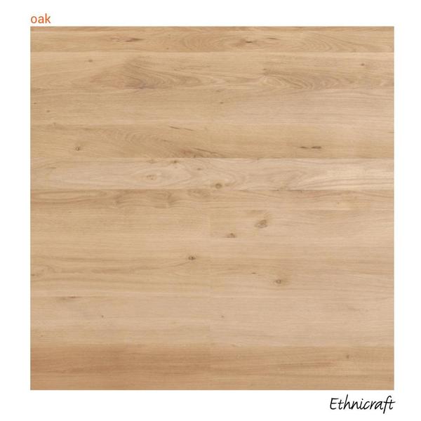 The Profile Dining Table by Ethnicraft is designed Alain van Havre with a delicate and gentle appearance. Known for its 'visual lightness,' each part seems to rest on its supporting counterpart gently. However, the sum of all parts equals a very solid structure. Made of solid oak, the Profile Dining Table is modern and warm in its organic rectangular design features seamlessly in any dining room.