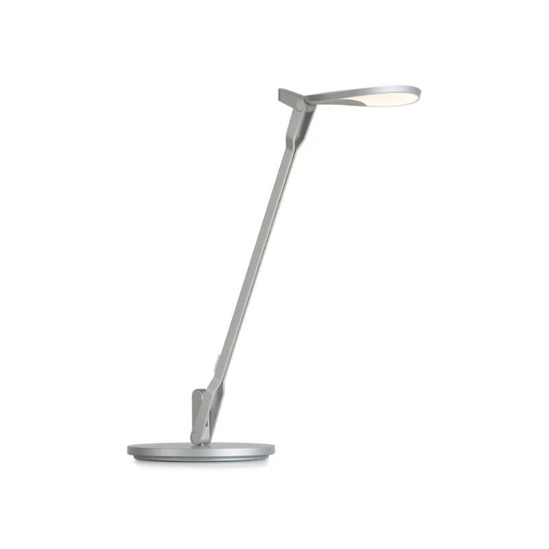The Splitty Desk Lamp from Koncept in silver.