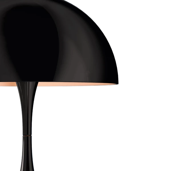 The Panthella Mini Table Lamp is the downscaled version of Verner Panton's classic Pantella Table Lamp created in collaboration with Louis Poulsen in 1971.