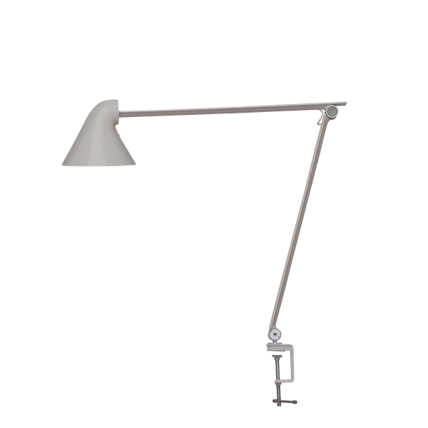 The NJP Table Lamp is a new interpretation of a classic architect lamp designed by Nendo design studio of Japan and designer Oki Sato. Its simple and honest look bares the lamp's functional components and makes it self-explanatory in its expression. The lamp features a timer function that can be set to turn the lamp off at after four or eight hours. Its ergonomic design and simple mechanical system provides great freedom of movement, so that light can always be set in the ideal position in the workspace.